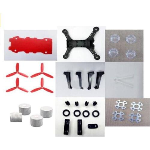 MJX B8PRO RC Quadcopter spare parts body shell motor blades receiving board landing light bar ESC
