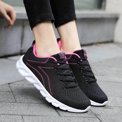 Womens Sports Lightweight Net Shoes Running Shoes Gym Fitness Running Comfortable Breathable New Hot Sale