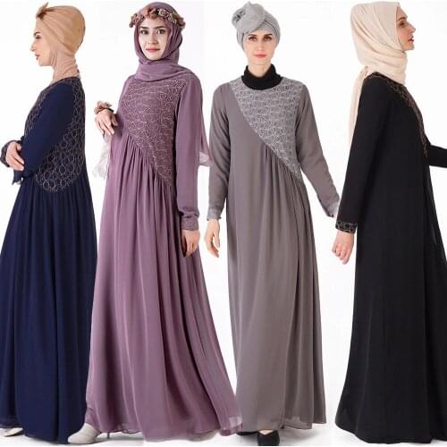 BianFeng Womens Eid Ramadan Kaftan Dubai Turkey Abaya Wrap Muslim Fashion Hijab Dress Mubarak Vestidos Robe Femme Abayas