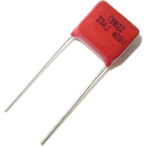 10pcs 400V 270NF 0.27UF 274J 330NF 0.33UF 334J Pitch 10mm 0.47UF 474J Pitch 15mm 400V 5% DIP CBB Polypropylene film capacitor
