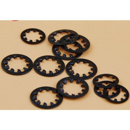 200PCS/LOT M12 Inner daisy gasket spacer anti-skid internal teeth washers