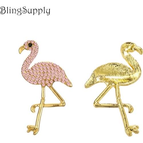 Free shipping 40*23mm gold rhinestone button 50PCS/lot for hair accessary (BTN-5655)