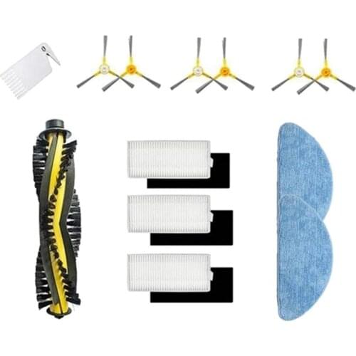 Side Brush Hepa Filter Mop Cloths Roller Brush For Neatsvor X500 Robot Vacuum Cleaner Accessories