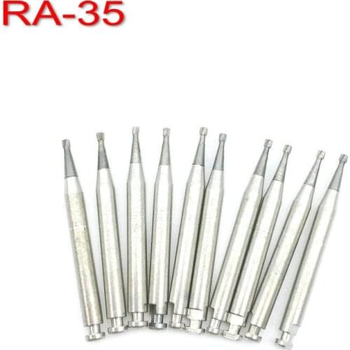 RA-35 Tungsten Steel Carbide Burs Dental Lab Low Speed Bur Drill RA Burs Dentistry Instrument