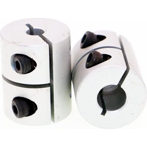 2pcs 3d printer parts T8 lead screw rigid shaft coupler clamp stepper servo motor coupling 5x8x25mm for creality cr10 ender-3