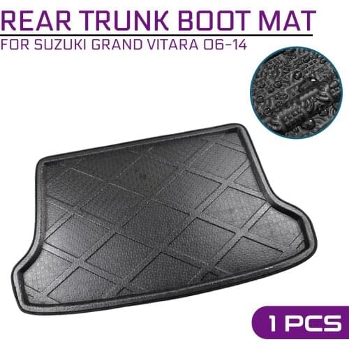 For Suzuki Grand Vitara 2006 2007 2008 2009 2010-2014 Car Floor Mat Carpet Rear Trunk Anti-mud Cover