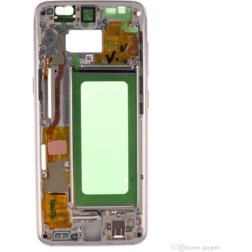 NEW Middle Chassis Mid Housing Frame Bezel Assembly Cover With Side Button For samsung galaxy s8 G950F G950U G950P