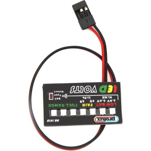 Prolux LED Voltage Detector Battery-check Tester RC Model Accessories