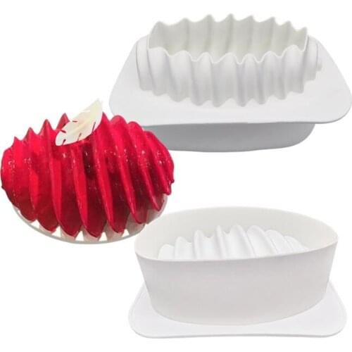 Silicone Mold for Baking Tray Dessert Mousse Mold Cake Moulds Silicone 3D Mould Silikonowe Moule Pastry Pan Decorating Tool