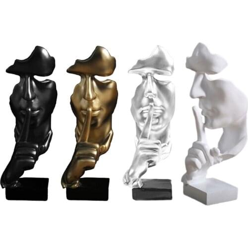 Nordic Abstract Sculpture Figurine Craft Resin Modern Art Statue Home Living Room Bedroom Office Decoration Dropshipping