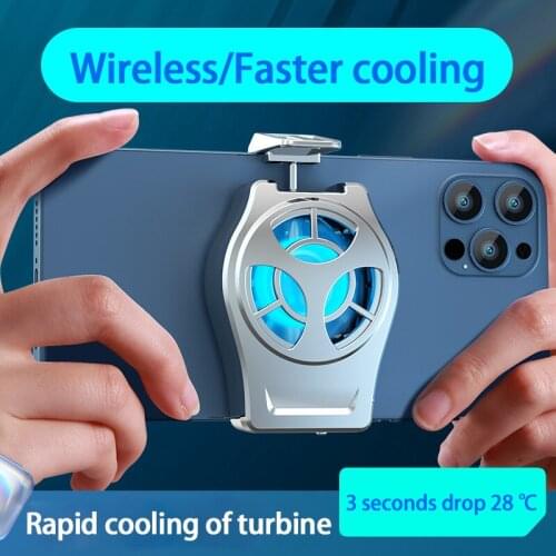 Universal Mobile Phone USB Game Cooler System Cooling Fan Gamepad Holder Stand Radiator For Iphone Xiaomi Huawei Samsung Phone