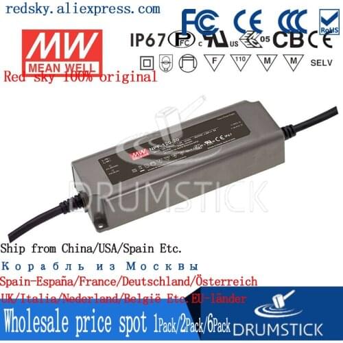 Transmit MEAN WELL Taiwan NPF-120 36V42V constant current 120W active PFC driver LED waterproof power supply