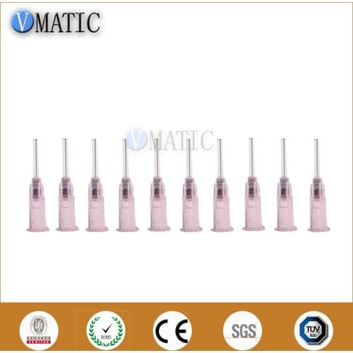 High Quality 100pcs 16G Clear Color Blunt Dispensing Needles Syringe Needle Tips for Gluing Jewelry Liquid Dispenser Syringe