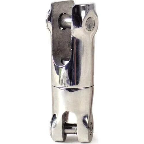 1Pc Stainless Steel Anchor 1/4 Inch-5/16 Inch Chain 360 Degree Swivel Chain Connector for Marine Boat