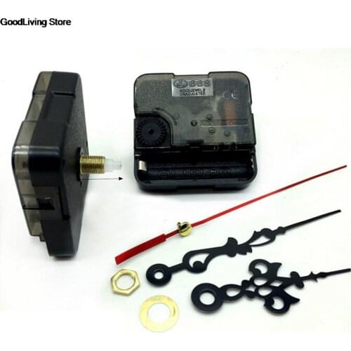 1PCS Hanging Silent Quartz Wall Clock Spindle Movement Mechanism Part DIY Repair replacement with needles 1 set