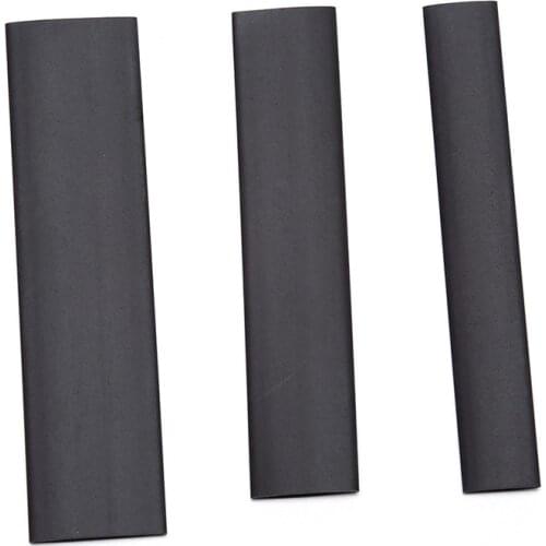 127pcs/pack Heat Shrinkable Tube Diameter 2-13mm Length Heat Shrink Tubing Shrinkable Tube Black Wire Wrap