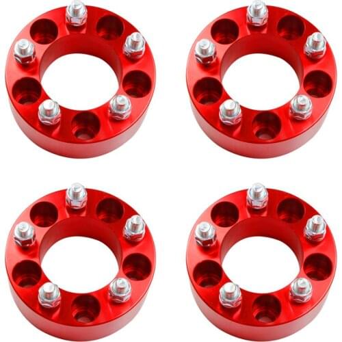 4PCS 50mm Wheel Spacers Adapters 5x114.3mm For Jeep Wrangler TJ, YJ, XJ, KJ, KK, ZJ, MJ