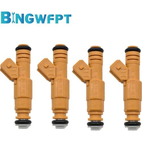 4pcs/set Nozzles For 1987-1998 JEEP 4.0L REPLACE 0280155700 0280155710 Fuel Injectors