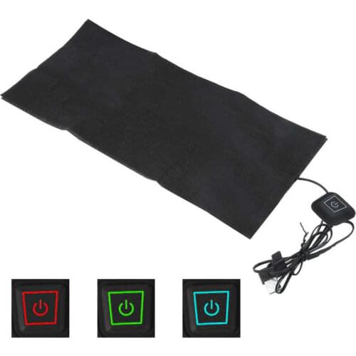 5V 2A USB Electric Cloth Heater Pad Heating for Waist Abdomen Cushion Pet Warmer Electric Heating Vest Sheet Heating Jacket