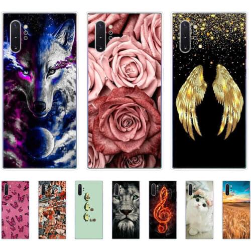 For Galaxy Note 10 Case Samsung Galaxy Note 10 plus Case Silicone TPU Soft Cover Phone Case For Samsung Note 10 Plus shell