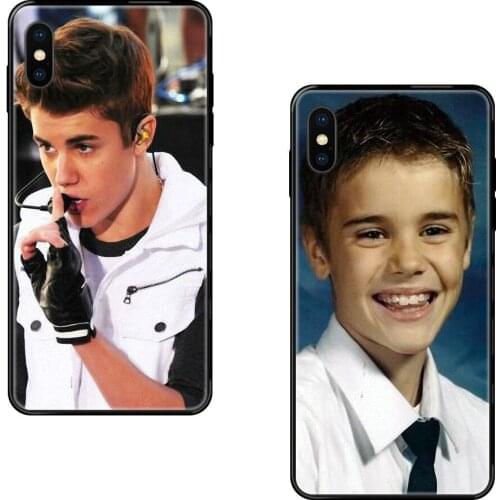 For Galaxy A5 A6 A7 A8 A10 A10S A20 A20S A20E A21S A30S A40 A50 A70 A71 A70E 2017 2018 Justin Bieber Paper Map Black Soft