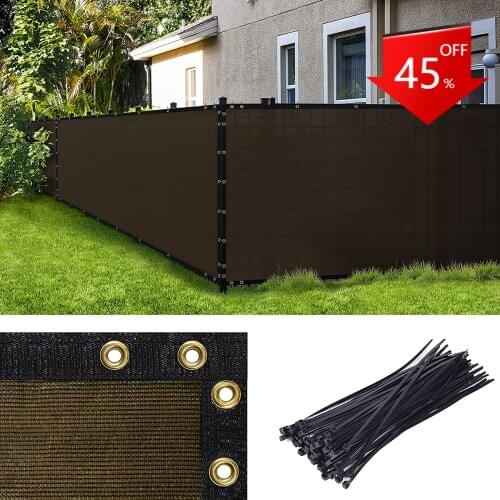 6' x 49' Balcony Privacy Screen Cover Windscreen Fence Screen for Balcony Apartment Backyard Patio Porch Garden