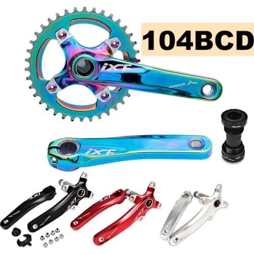 Mountain Bicycle Crank Set 104 BCD IXF CNC Crank Arm MTB/Road Bicycle Crankset With BB Crank bicycle Accessories for MTB
