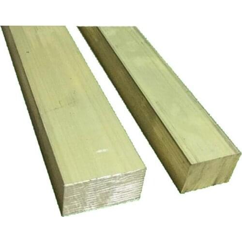 H62 brass Bar Square Rod DIY Rivet material , Building material 200*8*8mm