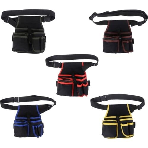 Multifunctional Tool Pouch Hardware Electrician Toolkit Drill Holster Waist Wrench Screwdriver Tool Bag