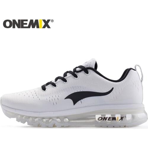 ONEMIX Mens Running Shoes Sports Sneakers Air Cushion Summer Trekking Shoes Breathable Mesh Outdoor Man Walking Jogging Shoes