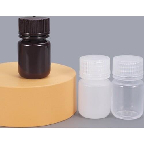 UMETASS 20PCS of 30ML small plastic Bottles Empty liquid reagent container Portable travel Cosmetic Refillable Bottle