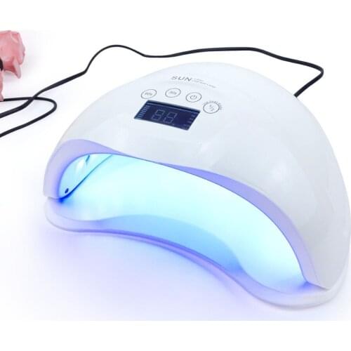 48W Nail Dryer LED UV Lamp Nail Dual Hands Lamp Curing For UV Gel Nail Polish DFDF