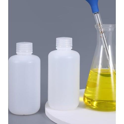 10PCS of 250ml refillable bottle empty HDPE container for Cosmetic Makeup remover / Chemical reagents / leakproof liquid bottle