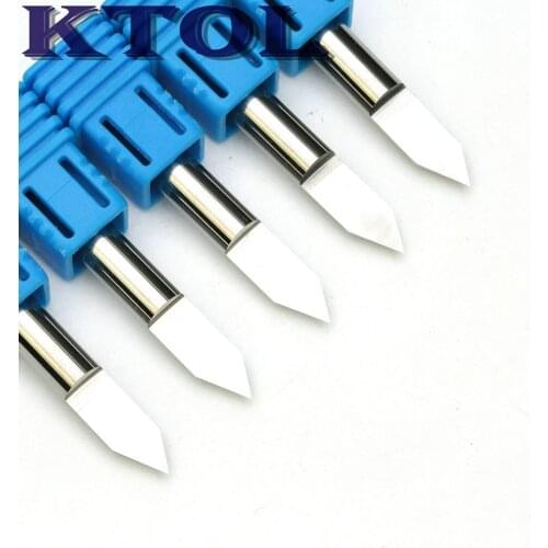 10pcs 6mmx60 Angle, 0.2mm Ball End Cutting Tools China, Solid Carbide CNC Cutter Endmills for fine 3D Engraving Wood, MDF, Acryl