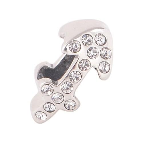 100% 925 Sterling Silver Beads Floating Sagittarius Zodiac Charm with CZ Fits Pandora Charms bracelets DIY Necklaces & Pendents