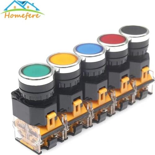 22mm ZB2-ES542 ES442 22mm Emergency Push Lock Turn To Release Push Button Switch