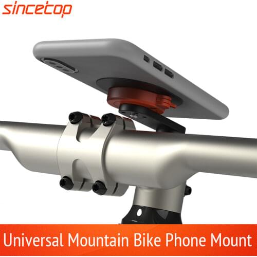 Aluminum Bicycle Phone Holder Quick Mount Rotatable Paste Adapter mountain Bike Handlebar Stand GPS for Harley-Davidson Bracket