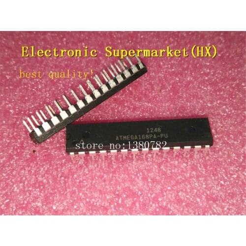 Free Shipping 10pcs/lots ATMEGA168PA-PU ATMEGA168PA ATMEGA168 DIP-28 New original IC In stock