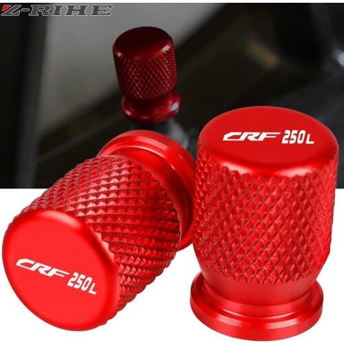 For Honda CRF250L CRF250M CRF 250L 250M CRF 250 L M 2012-2018 CNC Aluminum Accessorie Wheel Tire Valve Stem Caps Airtight Cover