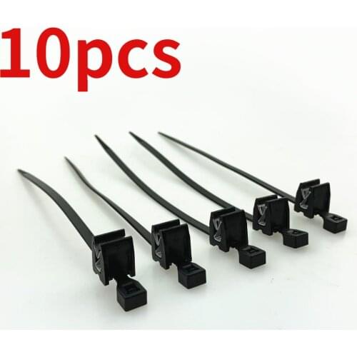 Electrical equipment and products Car cable tie with metal clip buckle 4.8MMX150MM