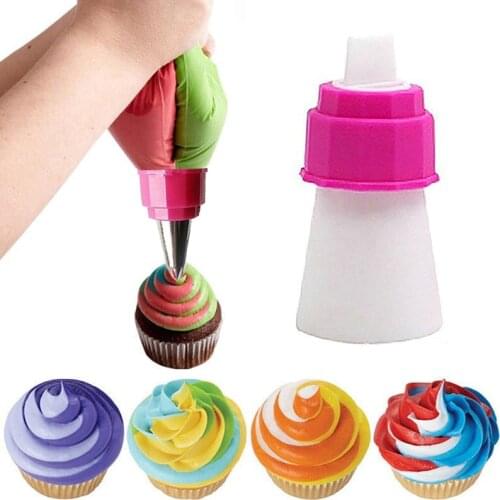 Icing Piping Nozzle Connector Adapter Cream Multi-function Coupler Decoration Converter Kitchen Accessories Cake Pastry Nozzle