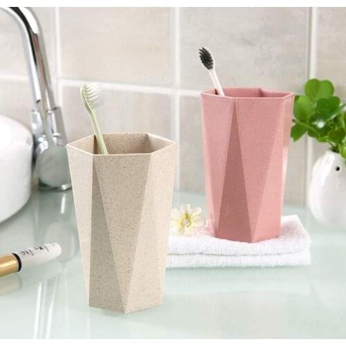 Wheat straw diamond brush teeth cup gargle household Wash Cup