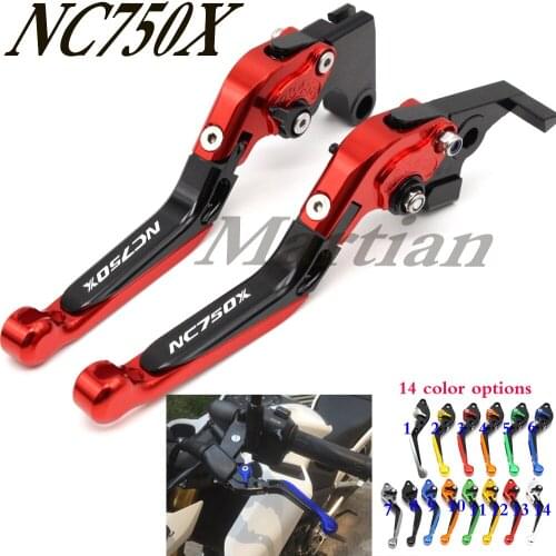 CNC Folding Extendable Motorcycle Brake Clutch Levers For HONDA NC 750 X NC750X NC 750X 2014-2016