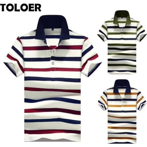 TOLOER Mens Summer Polos