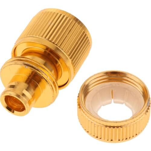 1/2inch Garden Water Hose Pipe Connector Accessories Watering Quick Brass