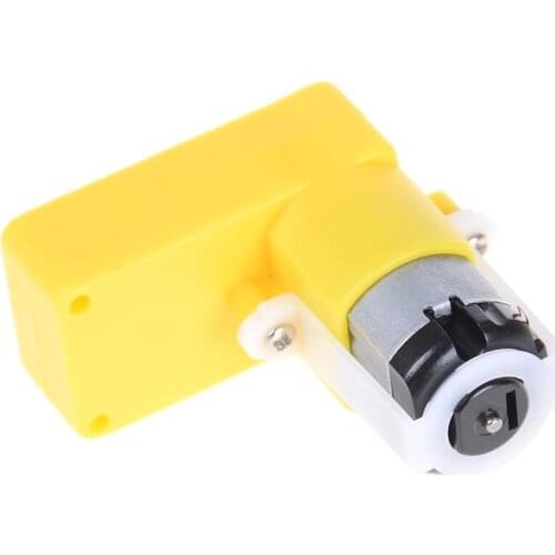 1Pcs TT Motor / Deceleration Motor / Gearbox / DC Geared Motor for Robot Car Toy 6V Bend of Uniaxial Gear