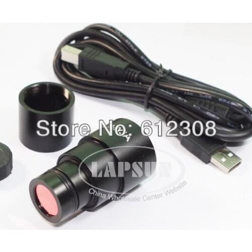 2.0MP HD USB To PC Digital Eyepiece Camera for Telescopes Microscopes Picture & Video Fitting 3 sizes: 23mm, 30.5mm,C-Mount Lens