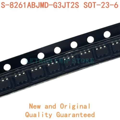 20PCS S-8261ABJMD-G3JT2S SOT-23-6 G3J SOT23-6 SMD new and original IC Chipset