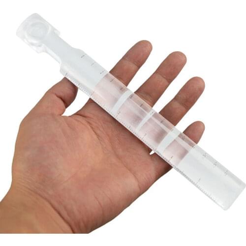 2x 10x Magnification Pocket Size Bar Ruler Magnifier Paperweight Magnifying Glass with Measuring Scale Reading Night