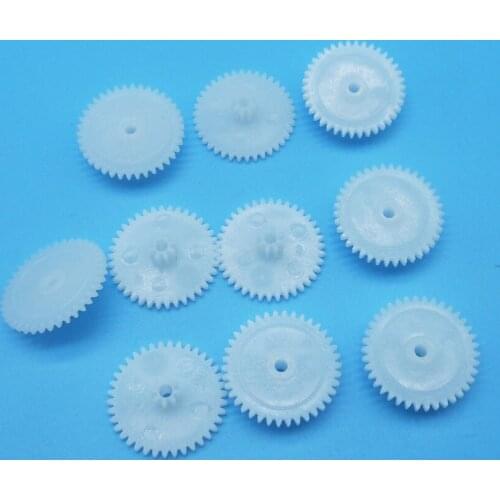 38082B 0.5M Double Layer Gears 38 Teeth + 8teeth Modulus 0.5 Plastic Gears Motor Accessories 10pcs/lot